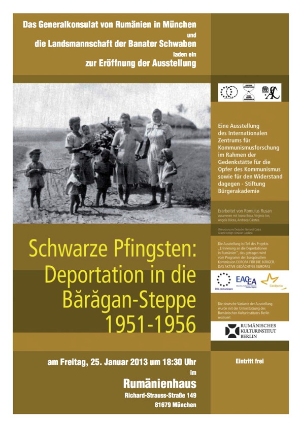 Ausstellung über Deportation in die Baragan-Steppe