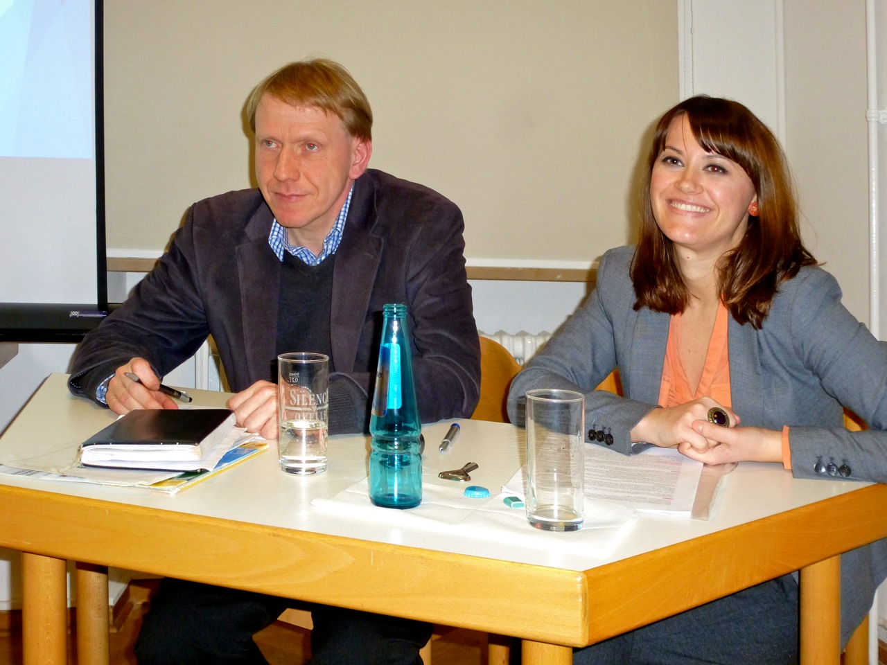 Mirjana Ivancic und Dr. Meinolf Arens