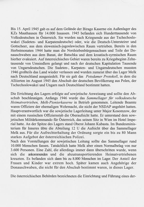 Gedenktafel Melk