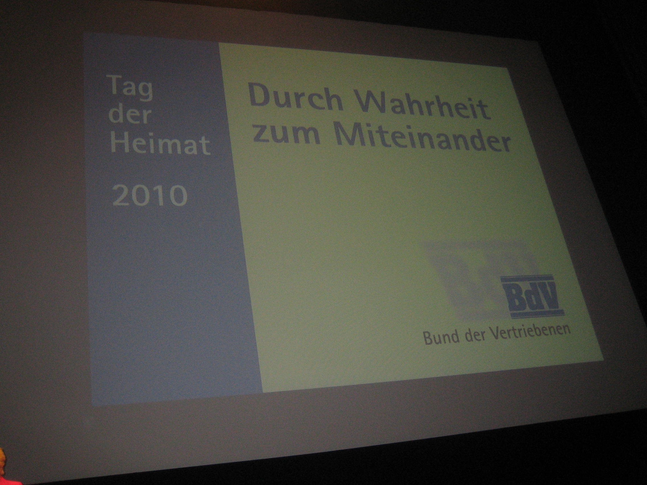 Tag der Heimat in Berlin 2010